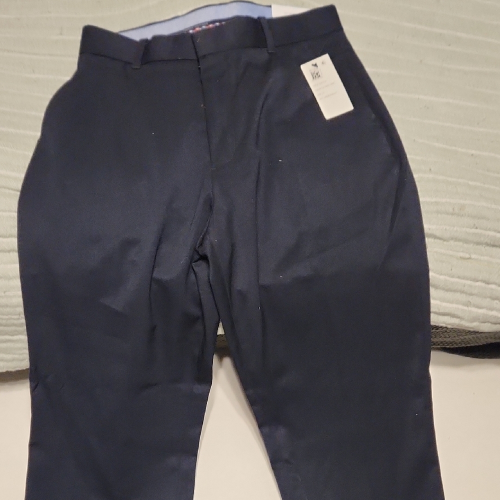 Tommy Hilfiger Boy's Dark Blue Dress Pants